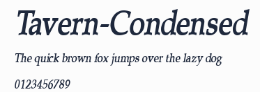 Tavern-Condensed
