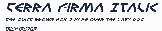 Terra Firma Italic