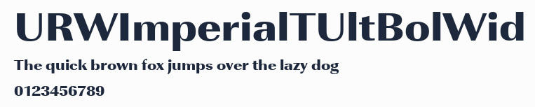 URWImperialTUltBolWid