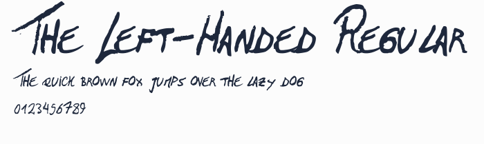 The Left-Handed Regular