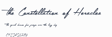 The Constellation of Heracles