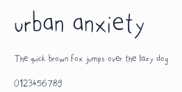 urban anxiety