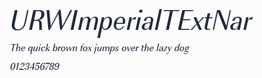 URWImperialTExtNar