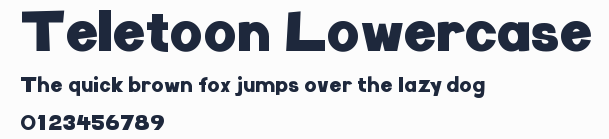 Teletoon Lowercase