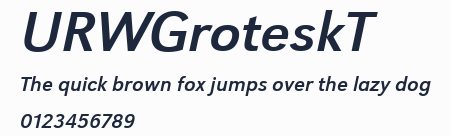 URWGroteskT