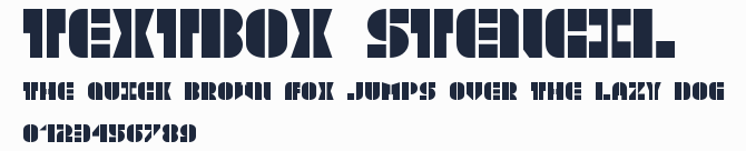 TextBox Stencil