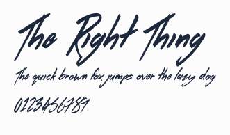 The Right Thing