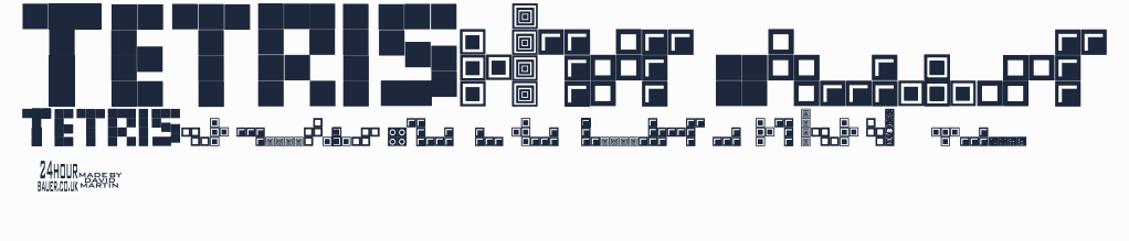 Tetris Blocks