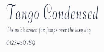 Tango Condensed