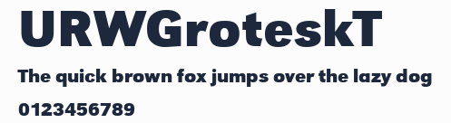 URWGroteskT