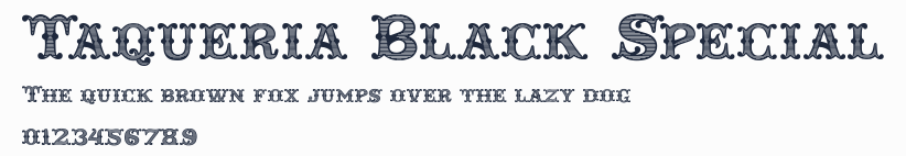 Taqueria Black Special