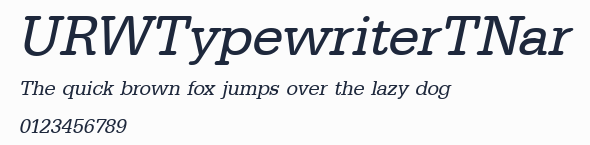 URWTypewriterTNar