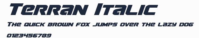 Terran Italic