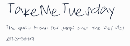 TakeMeTuesday