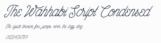 The Wahhabi Script Condensed