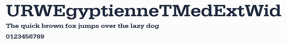 URWEgyptienneTMedExtWid