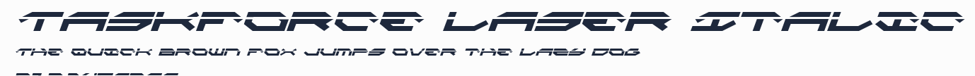 Taskforce Laser Italic