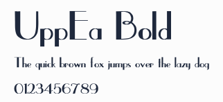 UppEa Bold