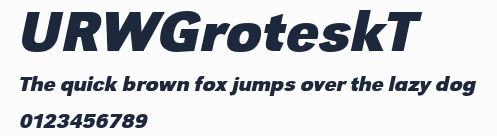 URWGroteskT