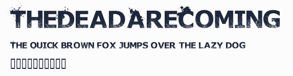 TheDeadAreComing