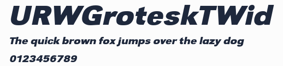 URWGroteskTWid