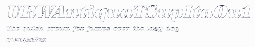 URWAntiquaTSupItaOu1