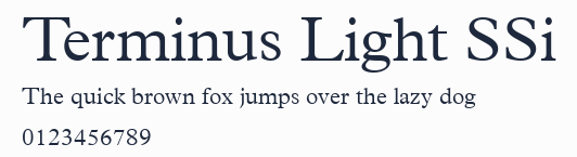Terminus Light SSi