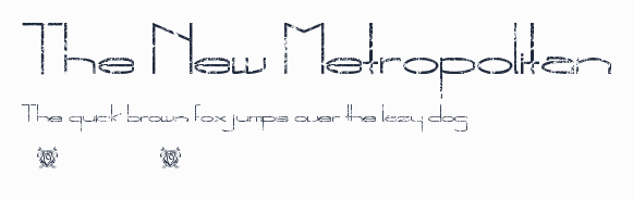 The New Metropolitan
