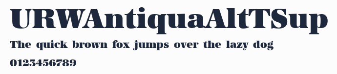 URWAntiquaAltTSup