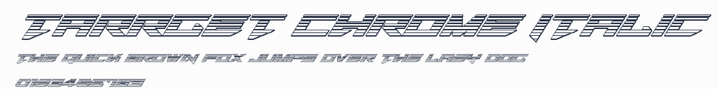 Tarrget Chrome Italic