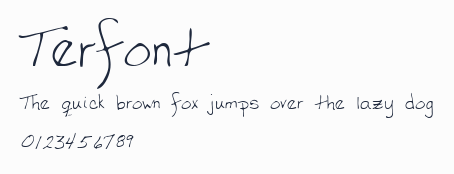 Terfont