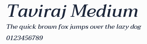 Taviraj Medium