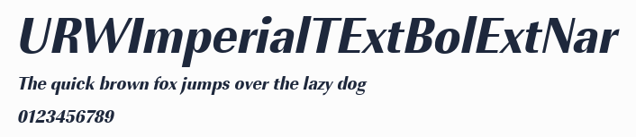 URWImperialTExtBolExtNar