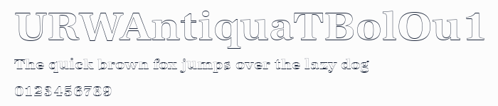 URWAntiquaTBolOu1