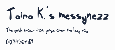 Taira K.'s messynezz