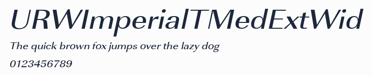 URWImperialTMedExtWid