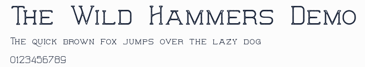 The Wild Hammers Demo