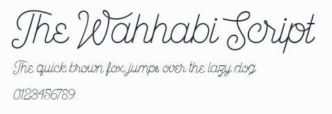 The Wahhabi Script