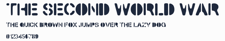 The Second World War