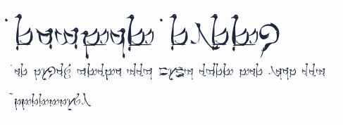 Tengwar Teleri