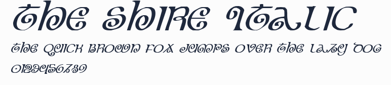 The Shire Italic