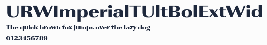 URWImperialTUltBolExtWid