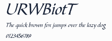 URWBiotT