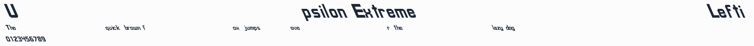 Upsilon Extreme Lefti