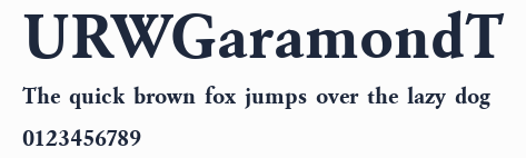 URWGaramondT