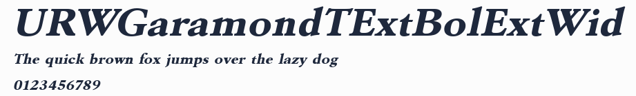 URWGaramondTExtBolExtWid