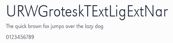 URWGroteskTExtLigExtNar