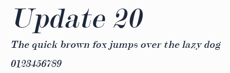 Update 20