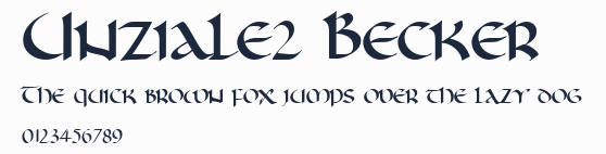 Unziale2 Becker