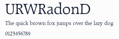 URWRadonD